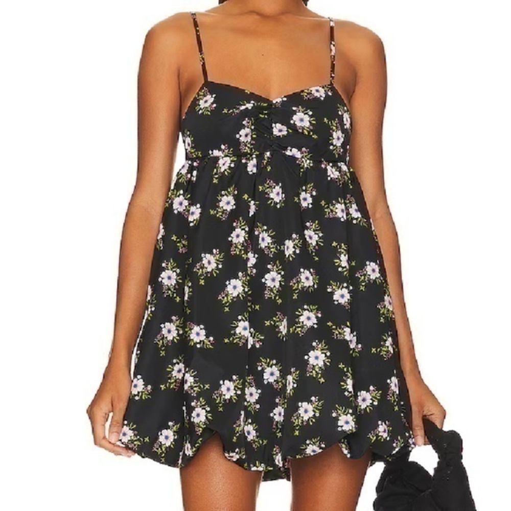 Free People. In A Bubble Mini Dress